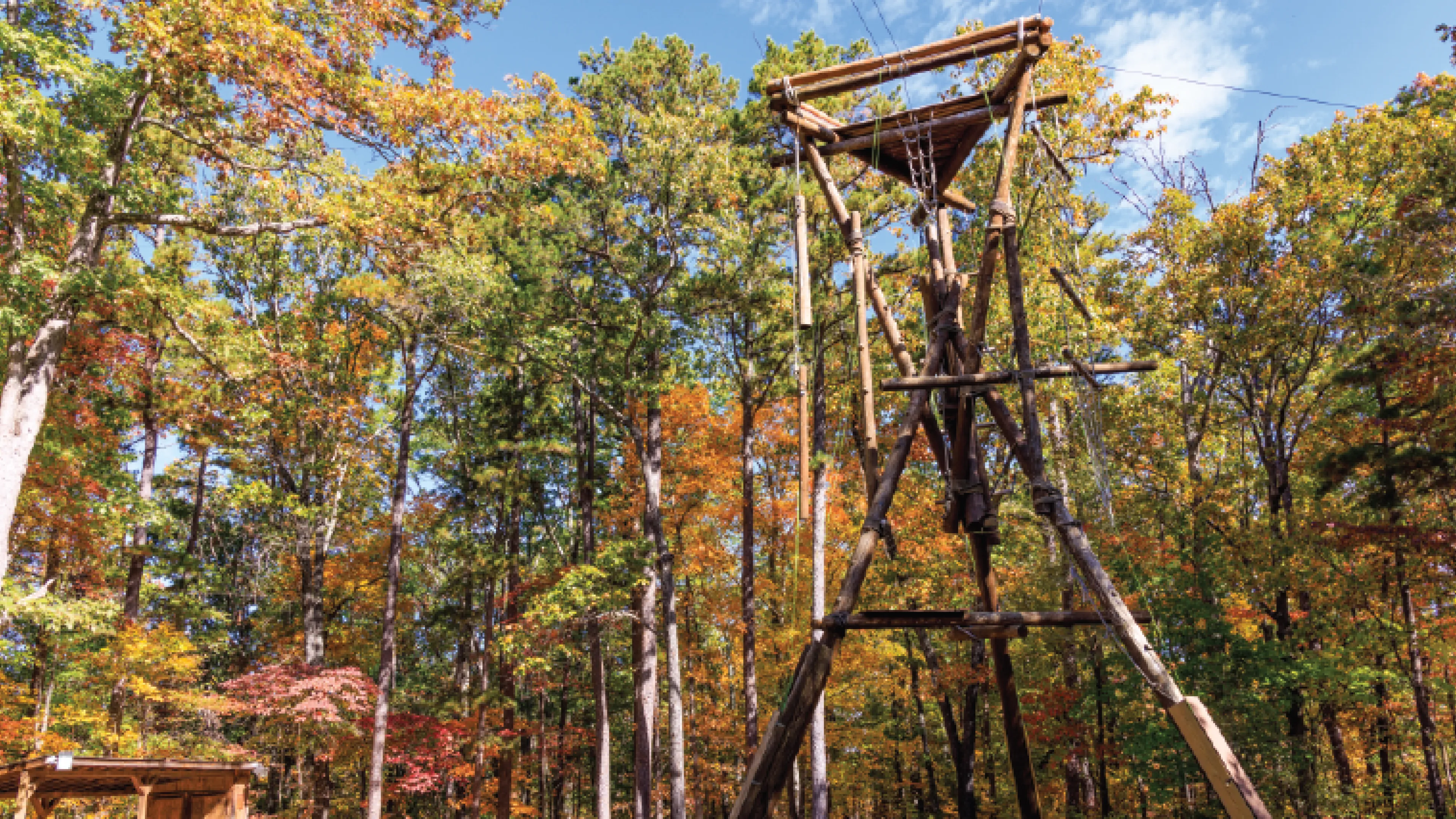 ymca trout lodge alpine climbing tower