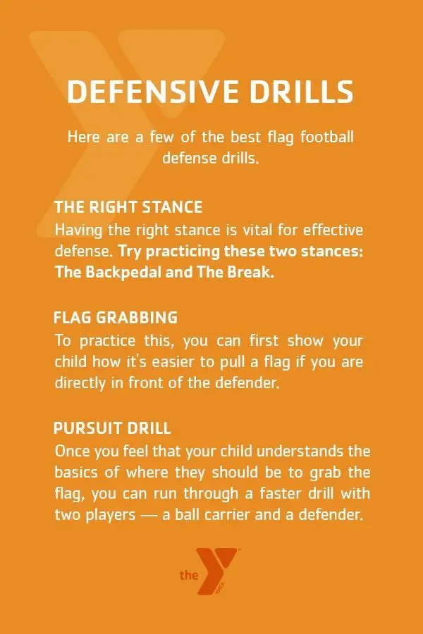 Defensive Drills for Flag Football