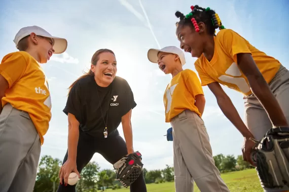 ymca youth sports volunteer coach