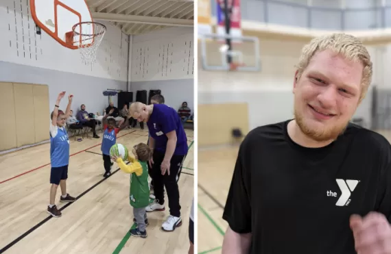 ymca adaptive sports volunteer will