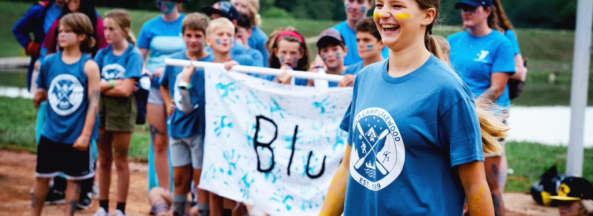 ymca camp lakewood happy camper blue group